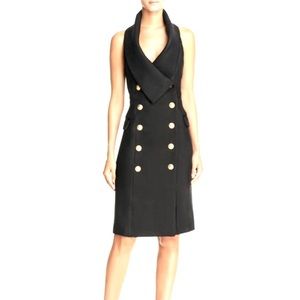 Elliott Double Breasted Halter Dress